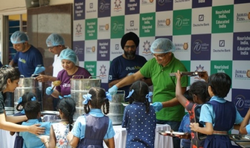 Deutsche Bank serves seven crore mid-day meals through nine-year partnership with Akshaya Patra